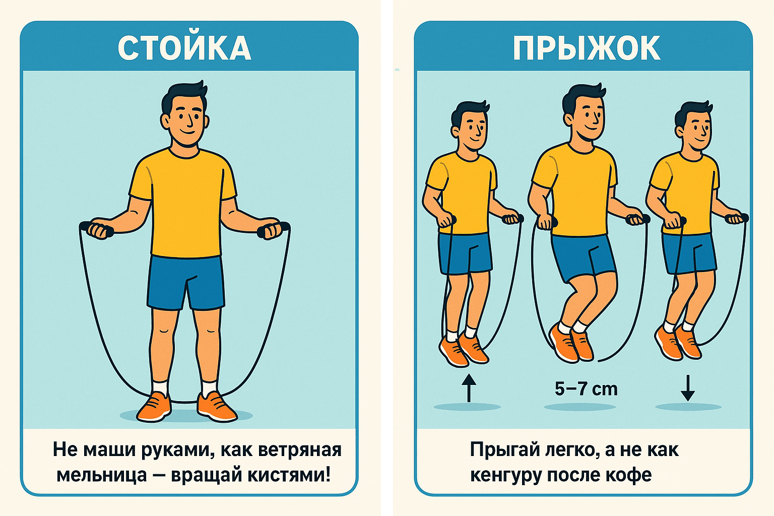 Как Правильно Скакать На Скакалке